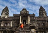 Angkor Wat & Monk