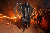 BLACK KALI AMID FIRE 4535