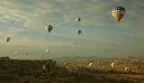 Morning over the Cappadocia