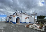 Blue-white church