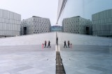 Oslo opera house reflection