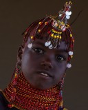 Decorated Turkana Girl