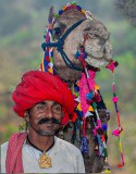 Camel driver Ragasthan India