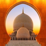 Sunset at the Grand Mosque