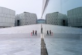 Oslo opera house reflection