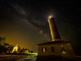 Lighthouse at night